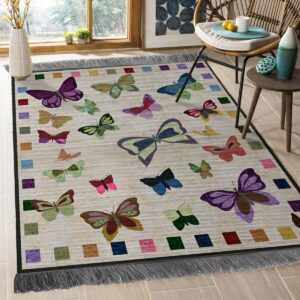Butterfly 03 Rug Sport Decor Gift Floor Decor Living Room Carpet Rug Area Rug - ee4f597dc6af