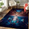 Butterfly And Flower Rug Sport Decor Gift Floor Decor Living Room Carpet Rug Area Rug - 83b250186398