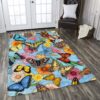 Butterfly Art Rug Sport Decor Gift Floor Decor Living Room Carpet Rug Area Rug - 12ff9db1aa89