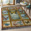 Butterfly Art Rug Sport Decor Gift Floor Decor Living Room Carpet Rug Area Rug - b413248562aa