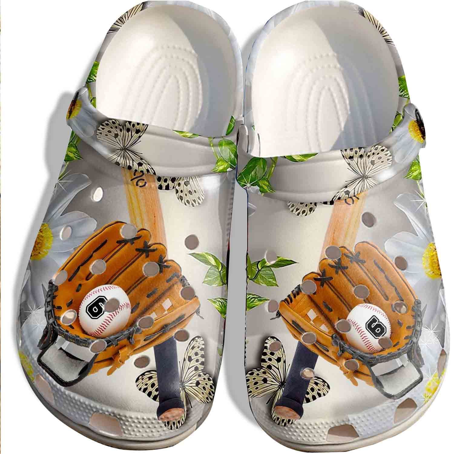 Butterfly Baseball Shoes Crocs Clog For Batter Girl -Baseball Equipment Shoes Crocbland Clog For Men Women Butterfly Baseball Shoes Crocs Clog For Batter Girl -Baseball Equipment Shoes Crocbland Clog For Men Women