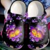 Butterfly Beautiful Sku 369 Crocs Crocband Clog Comfortable For Mens Womens Classic Clog Water Shoes
