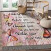 Butterfly Behind You All Your Memories Rug Sport Decor Gift Floor Decor Living Room Carpet Rug Area Rug - fc3181c2b7ce