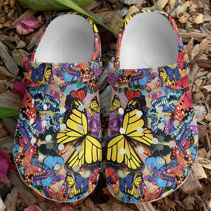 Butterfly Butterflies In Love Sku 370 Crocs Clog Clog Shoes Butterfly Butterflies In Love Sku 370 Crocs Clog Clog Shoes
