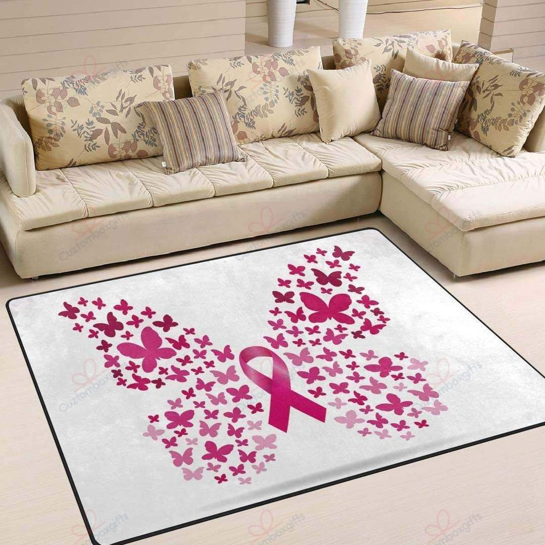 Butterfly Cancer Rug Sport Decor Gift Floor Decor Living Room Carpet Rug Area Rug - 3854c75bf1a9 Butterfly Cancer Rug Sport Decor Gift Floor Decor Living Room Carpet Rug Area Rug - 3854c75bf1a9