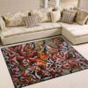 Butterfly Colors Rug Sport Decor Gift Floor Decor Living Room Carpet Rug Area Rug - e76a4ff8286a
