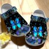 Butterfly Crocs Clog Classic Clogs Shoes