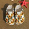 Butterfly Daisy N Monarch Sku 376 Crocs Clog Clog Shoes
