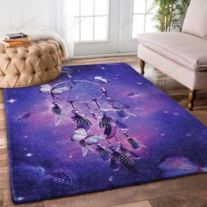 Butterfly Dreamcatcher 1 Rug Sport Decor Gift Floor Decor Living Room Carpet Rug Area Rug - 8ec3525d3638