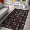Butterfly Embroidery Rug Sport Decor Gift Floor Decor Living Room Carpet Rug Area Rug - ec0ae2a1b5af