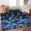 Butterfly Flower 4 Rug Sport Decor Gift Floor Decor Living Room Carpet Rug Area Rug - d81228c87fa6