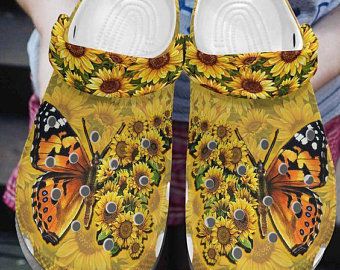 Butterfly Flower Crocs Crocband Clog Clog Comfortable For Mens And Womens Classic Clog Water Shoes Comfortable Butterfly Flower Crocs Crocband Clog Clog Comfortable For Mens And Womens Classic Clog Water Shoes Comfortable