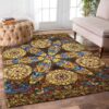Butterfly Flower Rug Sport Decor Gift Floor Decor Living Room Carpet Rug Area Rug - 7379c7d7faae
