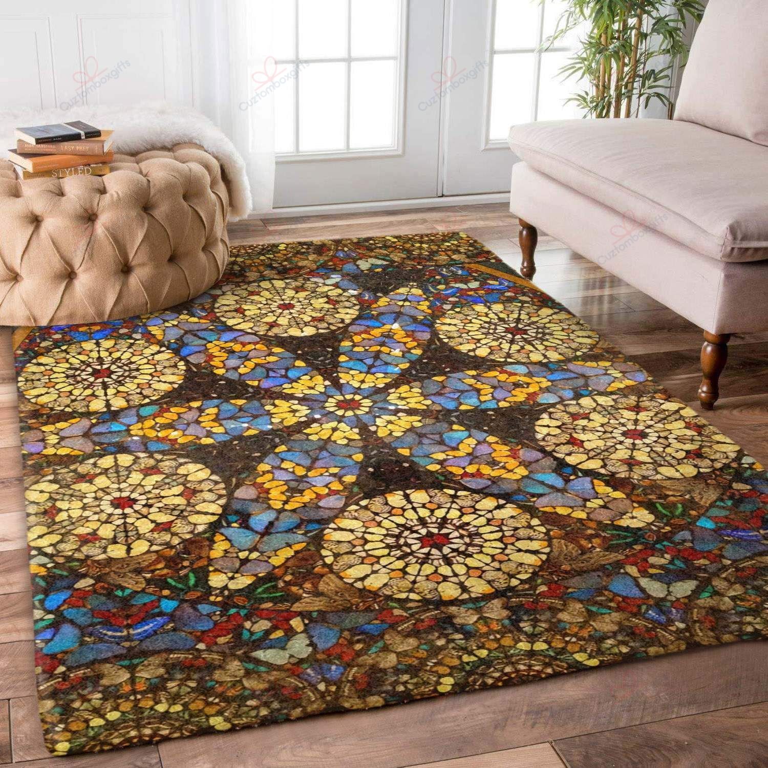 Butterfly Flower Rug Sport Decor Gift Floor Decor Living Room Carpet Rug Area Rug - 7379c7d7faae Butterfly Flower Rug Sport Decor Gift Floor Decor Living Room Carpet Rug Area Rug - 7379c7d7faae