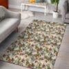 Butterfly Flower Pattern 6 Rug Sport Decor Gift Floor Decor Living Room Carpet Rug Area Rug - bd2edf034246