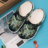 Butterfly Green Twinkle Butterflies Sku 381 Crocs Clog Clog Shoes