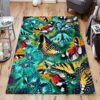 Butterfly Rug Sport Decor Gift Floor Decor Living Room Carpet Rug Area Rug - f08318ba055d