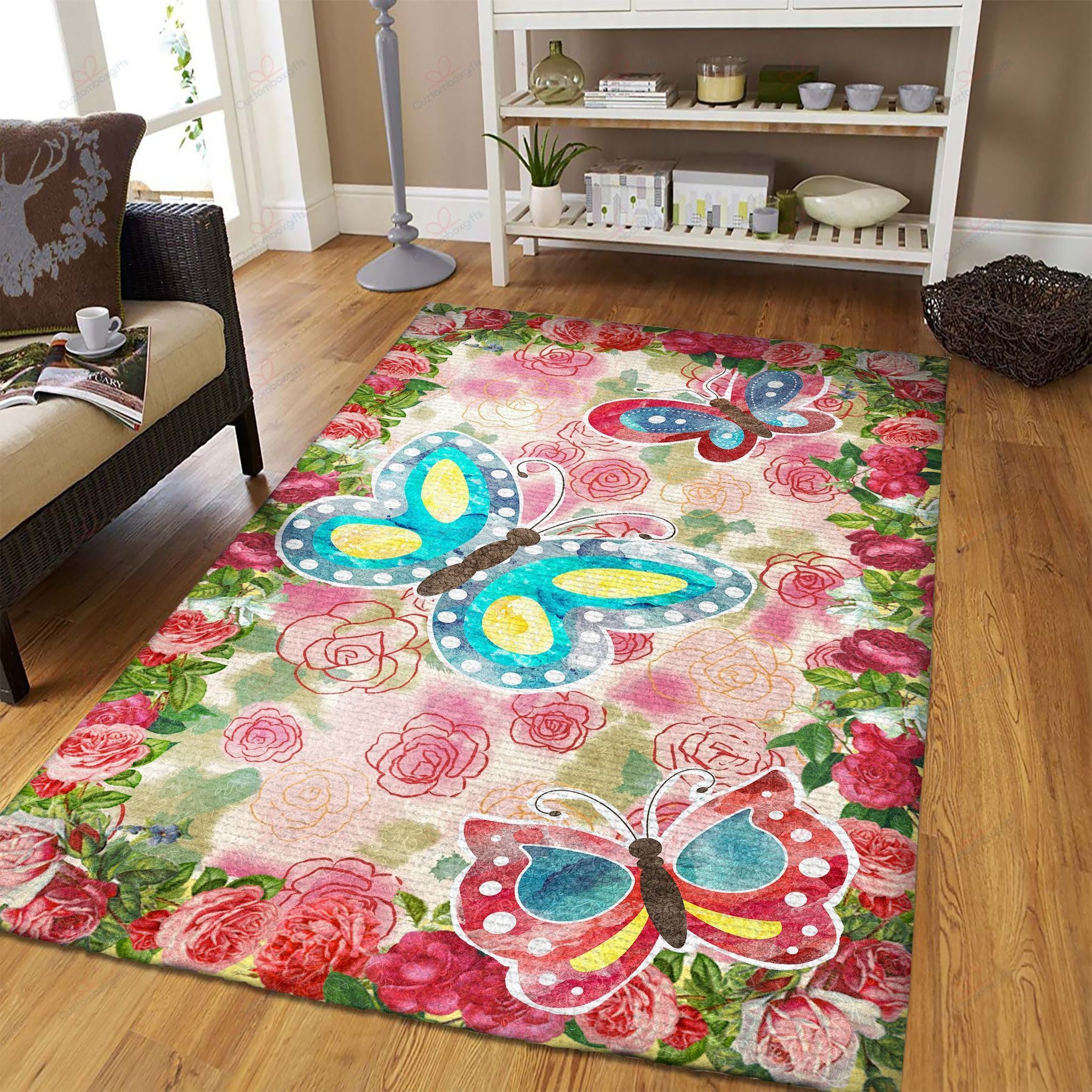 Butterfly Rug Sport Decor Gift Floor Decor Living Room Carpet Rug Area Rug - 7a3e7009d91b Butterfly Rug Sport Decor Gift Floor Decor Living Room Carpet Rug Area Rug - 7a3e7009d91b