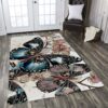 Butterfly Rug Sport Decor Gift Floor Decor Living Room Carpet Rug Area Rug - 8d9ea27be83a