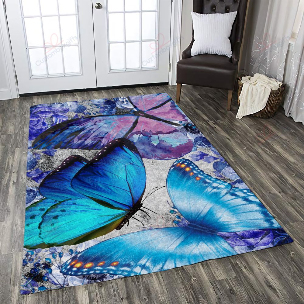 Butterfly Rug Sport Decor Gift Floor Decor Living Room Carpet Rug Area Rug - e63136898100 Butterfly Rug Sport Decor Gift Floor Decor Living Room Carpet Rug Area Rug - e63136898100