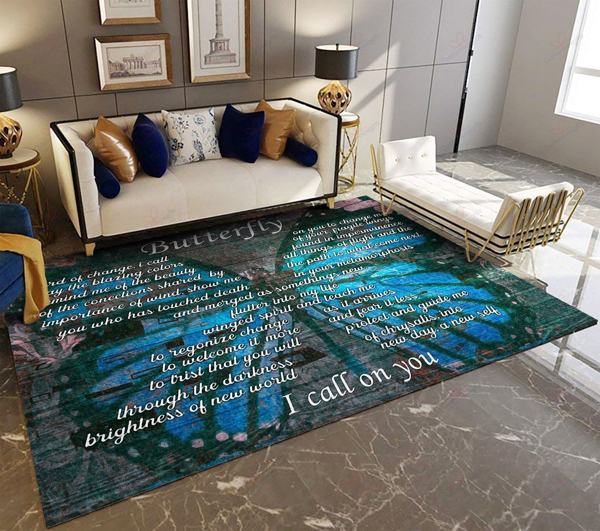 Butterfly Rug Sport Decor Gift Floor Decor Living Room Carpet Rug Area Rug - 24071d3a0412 Butterfly Rug Sport Decor Gift Floor Decor Living Room Carpet Rug Area Rug - 24071d3a0412