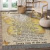 Butterfly I Never Left You Rug Sport Decor Gift Floor Decor Living Room Carpet Rug Area Rug - 43a34e8017e1