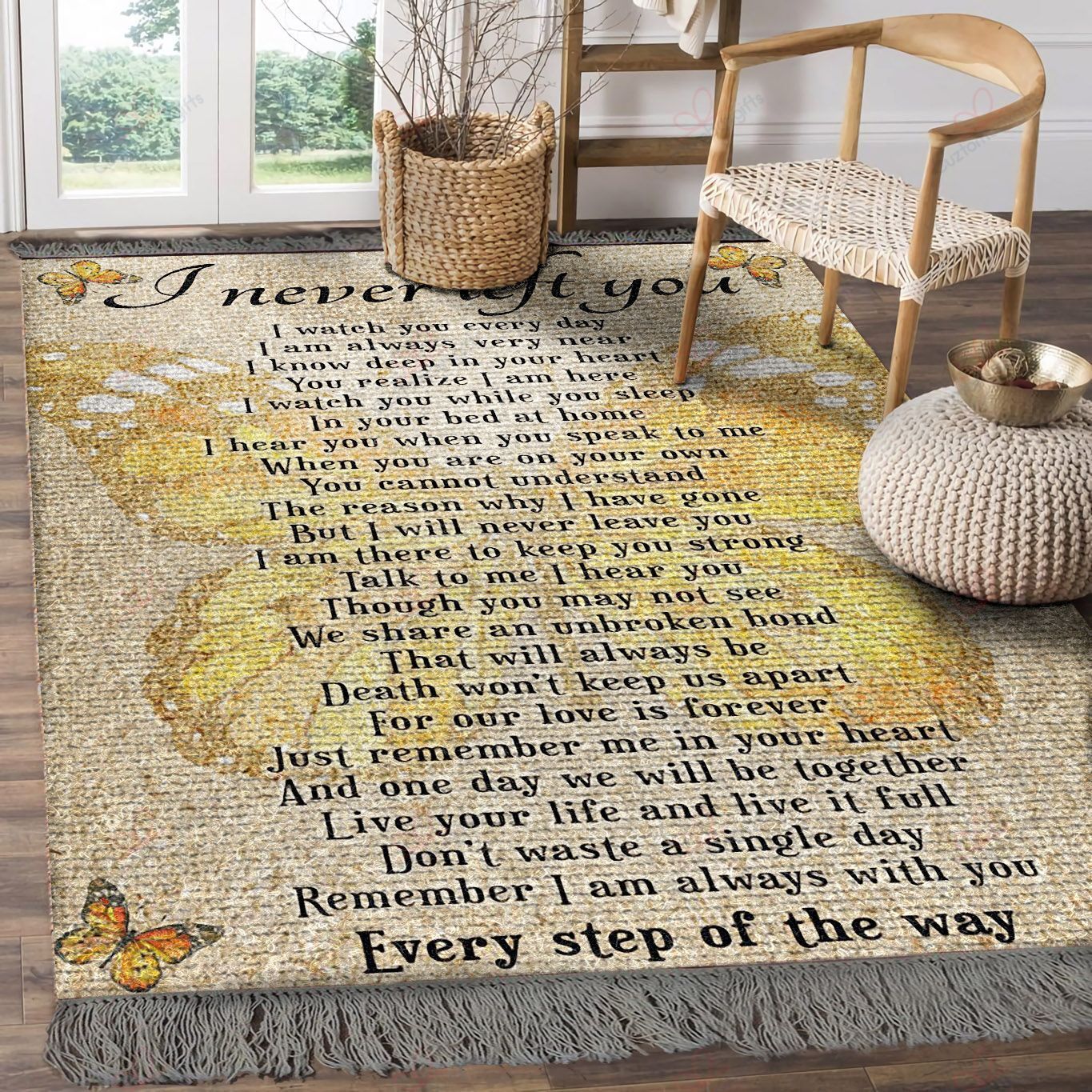 Butterfly I Never Left You Rug Sport Decor Gift Floor Decor Living Room Carpet Rug Area Rug - 43a34e8017e1 Butterfly I Never Left You Rug Sport Decor Gift Floor Decor Living Room Carpet Rug Area Rug - 43a34e8017e1