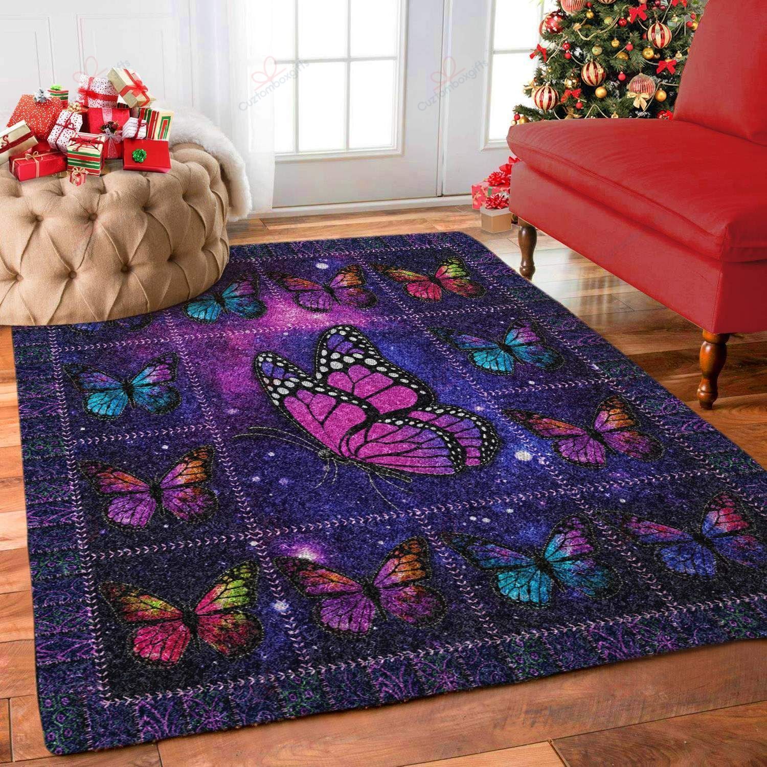 Butterfly In Night Rug Sport Decor Gift Floor Decor Living Room Carpet Rug Area Rug - 4d332f372e1f Butterfly In Night Rug Sport Decor Gift Floor Decor Living Room Carpet Rug Area Rug - 4d332f372e1f