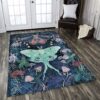 Butterfly In The Forest Rug Sport Decor Gift Floor Decor Living Room Carpet Rug Area Rug - d976a2b15fc7