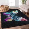 Butterfly Light Rug Sport Decor Gift Floor Decor Living Room Carpet Rug Area Rug - 5bbb23fb2ed2