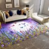 Butterfly Lost In The Flower Garden Rug Sport Decor Gift Floor Decor Living Room Carpet Rug Area Rug - 3b43c4fa3ae3