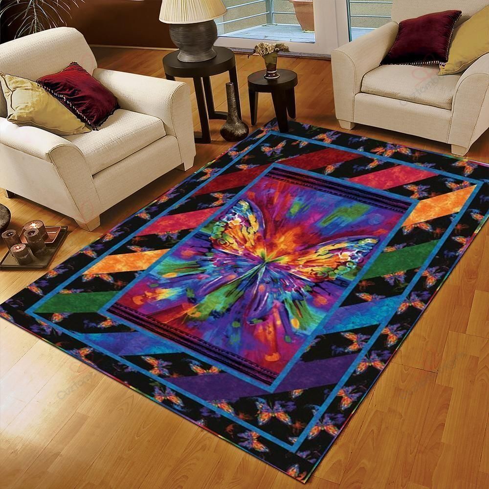 Butterfly Love Rug Sport Decor Gift Floor Decor Living Room Carpet Rug Area Rug - b9fd9e73616b Butterfly Love Rug Sport Decor Gift Floor Decor Living Room Carpet Rug Area Rug - b9fd9e73616b
