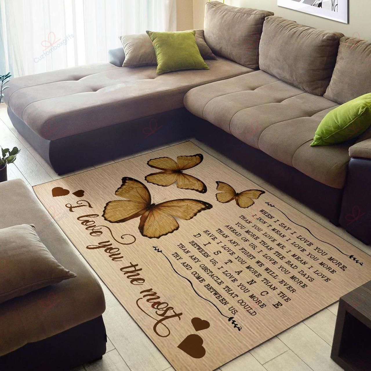Butterfly Love Rug Sport Decor Gift Floor Decor Living Room Carpet Rug Area Rug - 788f7ef1c38b Butterfly Love Rug Sport Decor Gift Floor Decor Living Room Carpet Rug Area Rug - 788f7ef1c38b