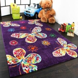 Butterfly Painting 6 Rug Sport Decor Gift Floor Decor Living Room Carpet Rug Area Rug - 9f486f52fa67
