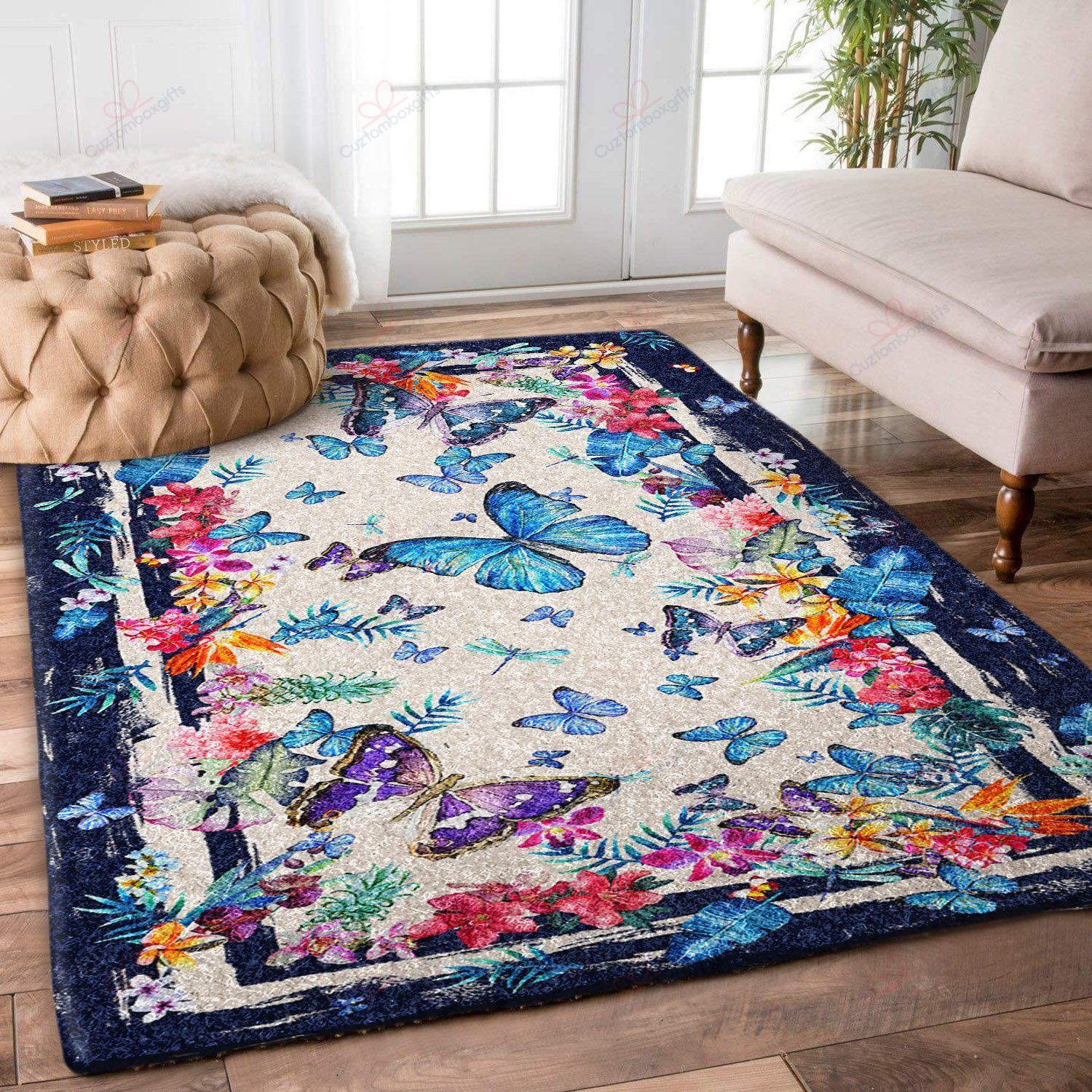Butterfly Painting 8 Rug Sport Decor Gift Floor Decor Living Room Carpet Rug Area Rug - d0e15301412d Butterfly Painting 8 Rug Sport Decor Gift Floor Decor Living Room Carpet Rug Area Rug - d0e15301412d