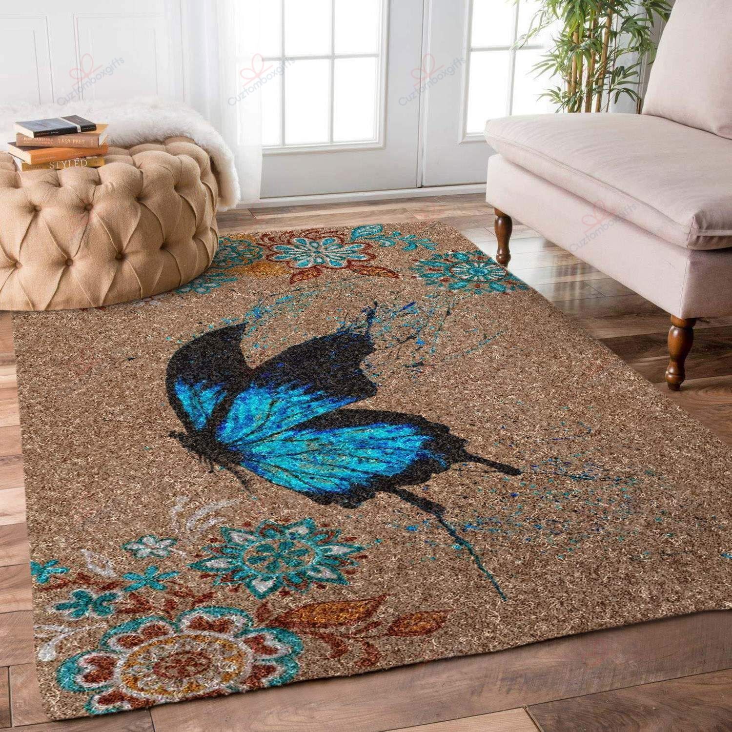 Butterfly Painting Rug Sport Decor Gift Floor Decor Living Room Carpet Rug Area Rug - d7c2e72df185 Butterfly Painting Rug Sport Decor Gift Floor Decor Living Room Carpet Rug Area Rug - d7c2e72df185