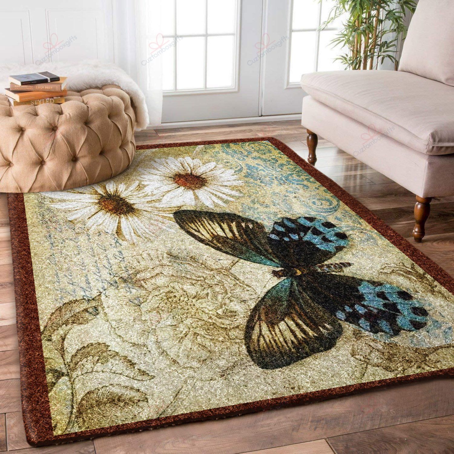 Butterfly Pattern 2 Rug Sport Decor Gift Floor Decor Living Room Carpet Rug Area Rug - 4effefc0727a Butterfly Pattern 2 Rug Sport Decor Gift Floor Decor Living Room Carpet Rug Area Rug - 4effefc0727a
