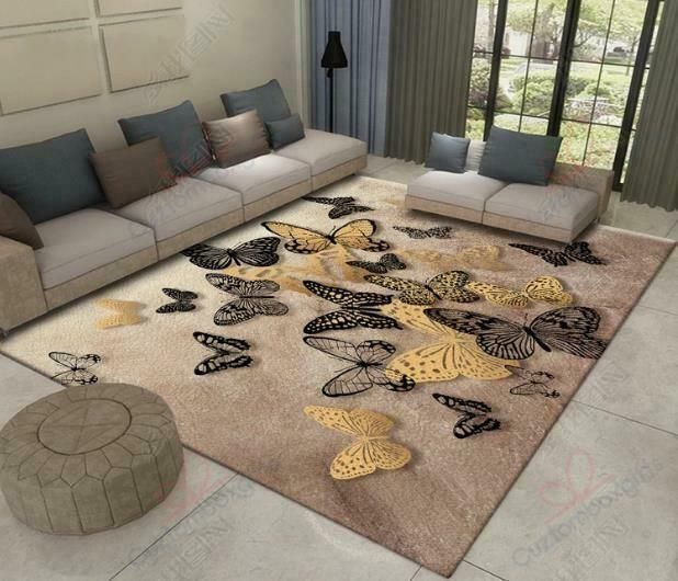 Butterfly Pattern 3 Rug Sport Decor Gift Floor Decor Living Room Carpet Rug Area Rug - 631260000000 Butterfly Pattern 3 Rug Sport Decor Gift Floor Decor Living Room Carpet Rug Area Rug - 631260000000
