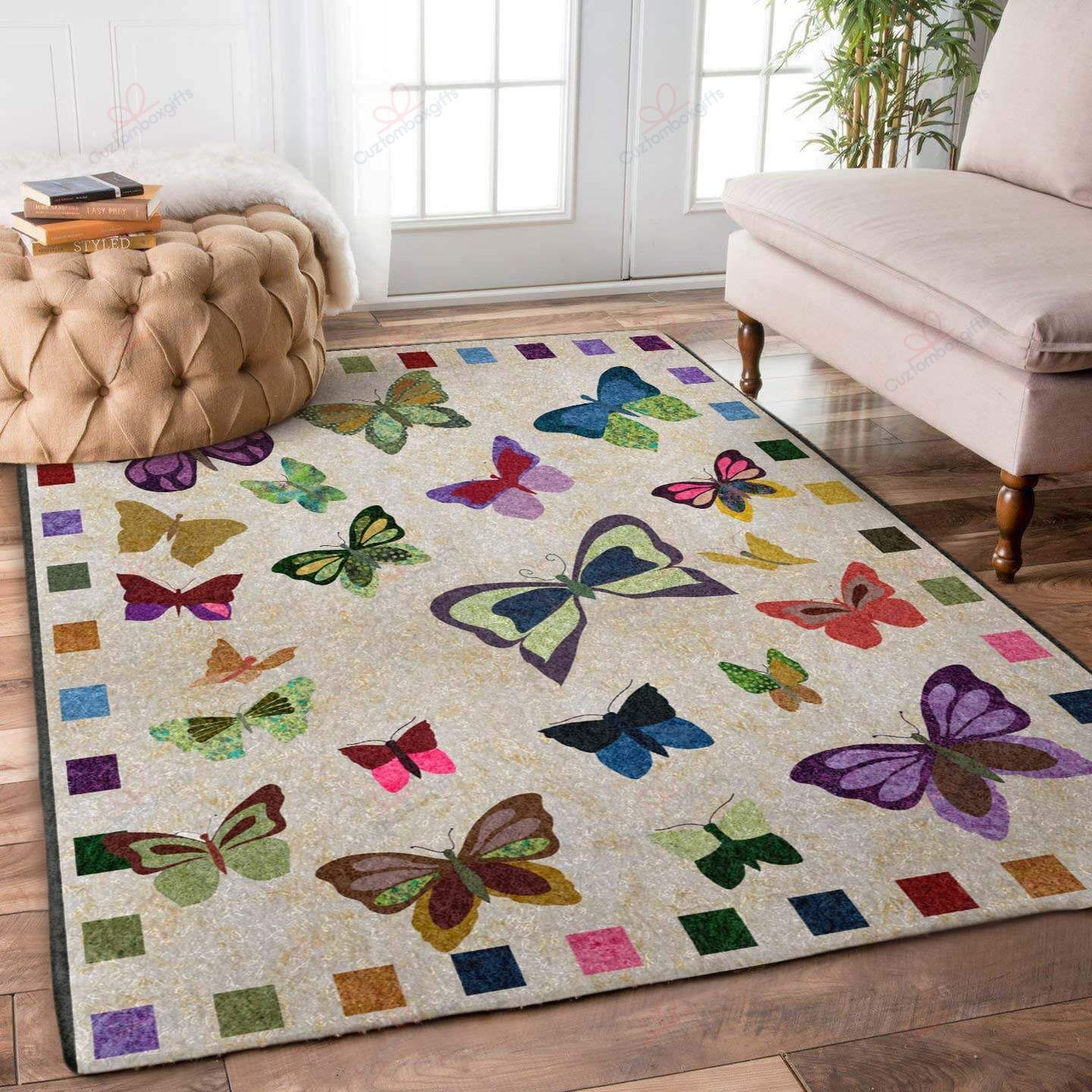 Butterfly Pattern 4 Rug Sport Decor Gift Floor Decor Living Room Carpet Rug Area Rug - 9d9d950cc607 Butterfly Pattern 4 Rug Sport Decor Gift Floor Decor Living Room Carpet Rug Area Rug - 9d9d950cc607