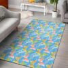 Butterfly Pattern 5 Rug Sport Decor Gift Floor Decor Living Room Carpet Rug Area Rug - 90722b2c71a0