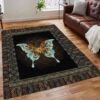 Butterfly Pattern The Hermit Rug Sport Decor Gift Floor Decor Living Room Carpet Rug Area Rug - b5ce78d806fd