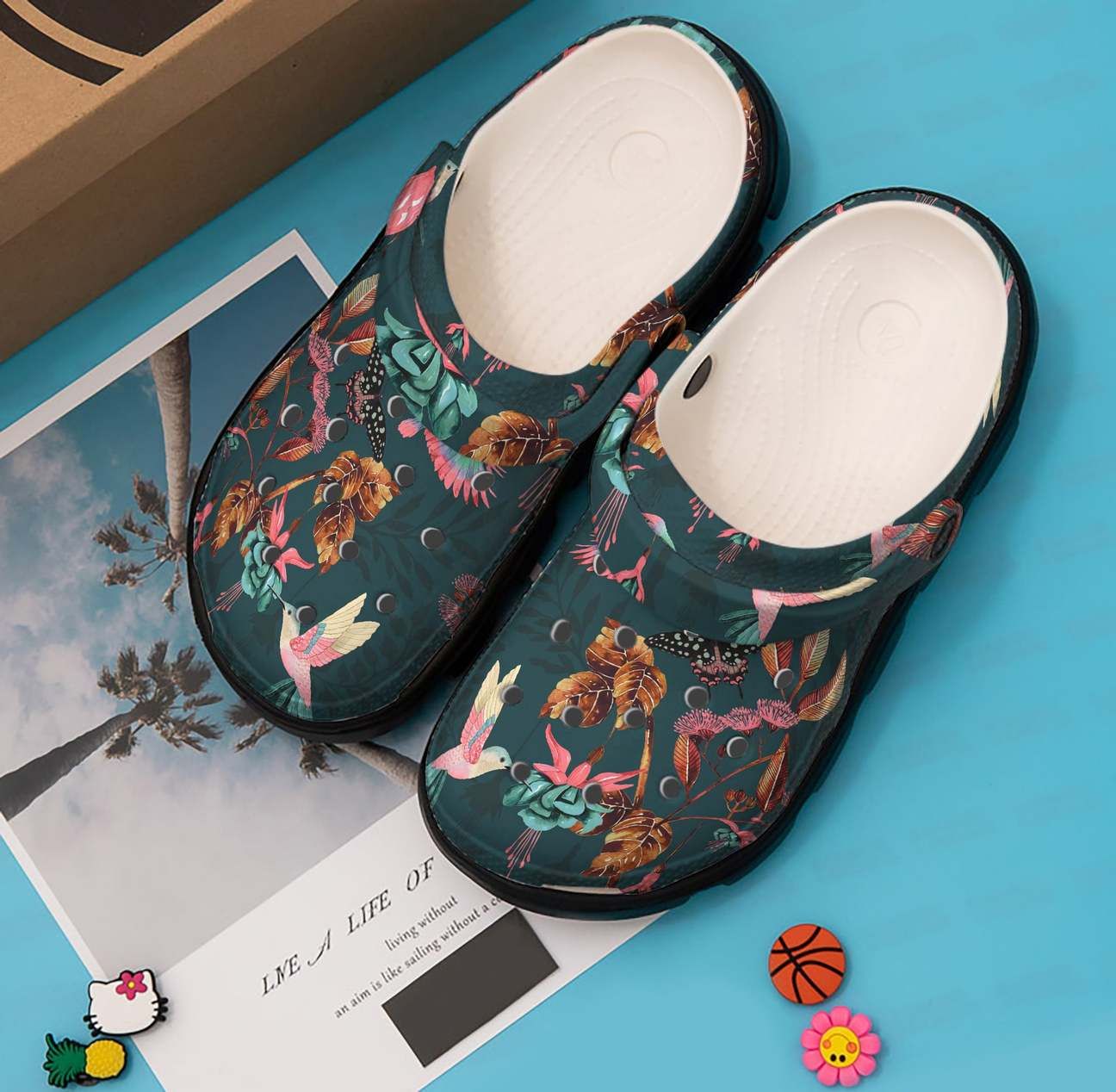 Butterfly Personalized Clog Custom Crocs Comfortablefashion Style Comfortable For Women Men Kid Print 3D Butterfly Hummingbird Butterfly Personalized Clog Custom Crocs Comfortablefashion Style Comfortable For Women Men Kid Print 3D Butterfly Hummingbird