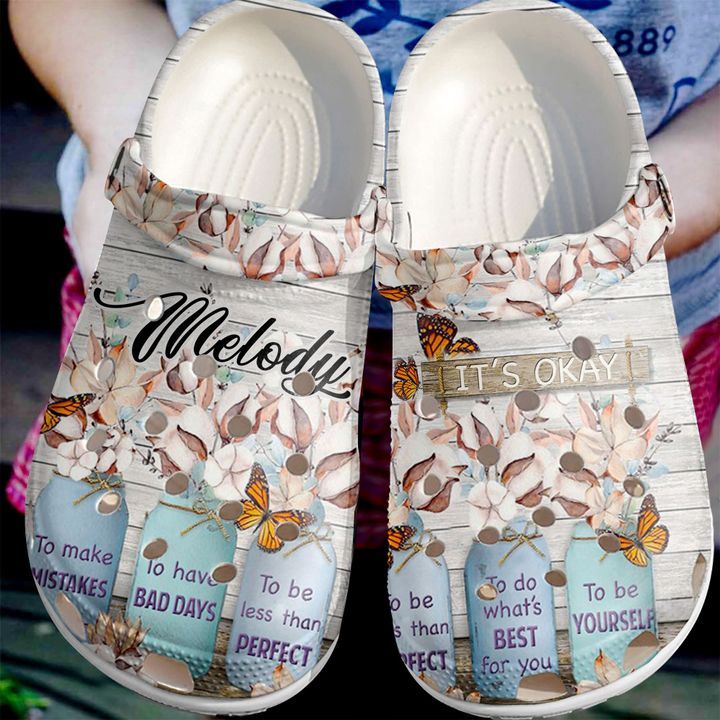 Butterfly Personalized It’S Okay Sku 367 Crocs Crocband Clog Comfortable For Mens Womens Classic Clog Water Shoes Butterfly Personalized It’S Okay Sku 367 Crocs Crocband Clog Comfortable For Mens Womens Classic Clog Water Shoes