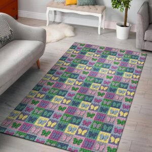 Butterfly Sewing Rug Sport Decor Gift Floor Decor Living Room Carpet Rug Area Rug - 3c41f9d24834