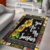 Butterfly Sunshine Rug Sport Decor Gift Floor Decor Living Room Carpet Rug Area Rug - 4a0a1e002376