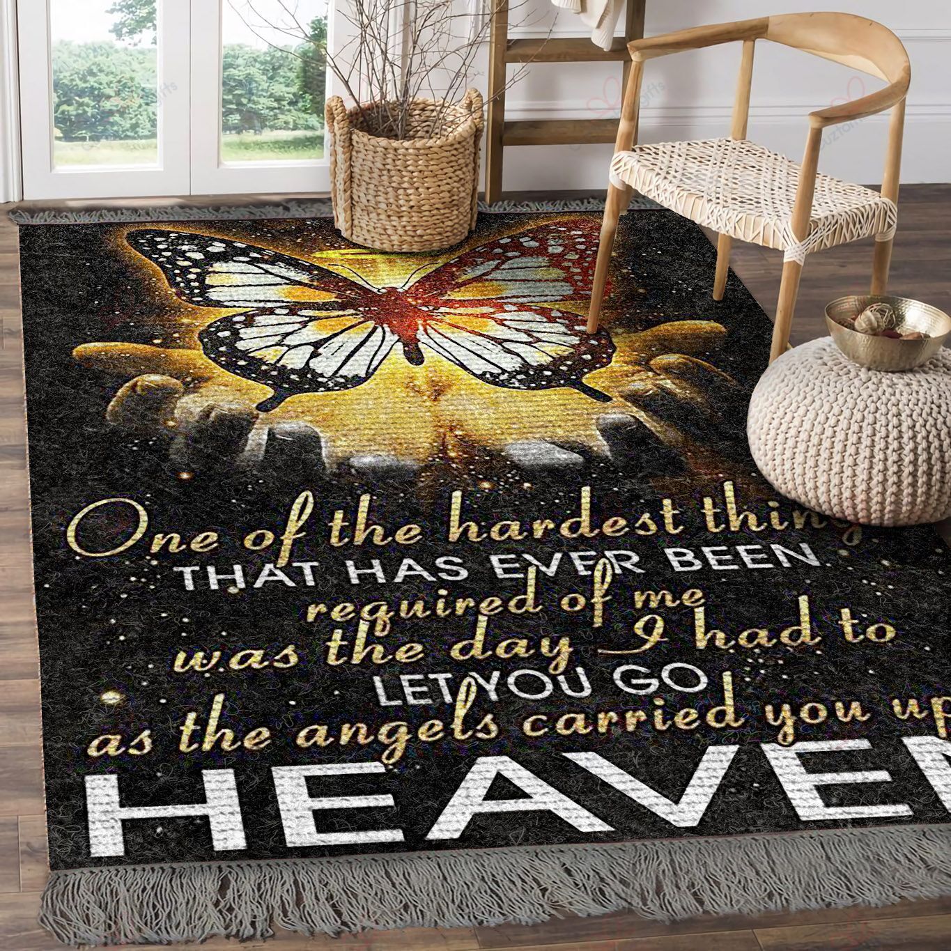 Butterfly The Angels Carried You Up To Heaven Rug Sport Decor Gift Floor Decor Living Room Carpet Rug Area Rug - 85884f4bd189 Butterfly The Angels Carried You Up To Heaven Rug Sport Decor Gift Floor Decor Living Room Carpet Rug Area Rug - 85884f4bd189