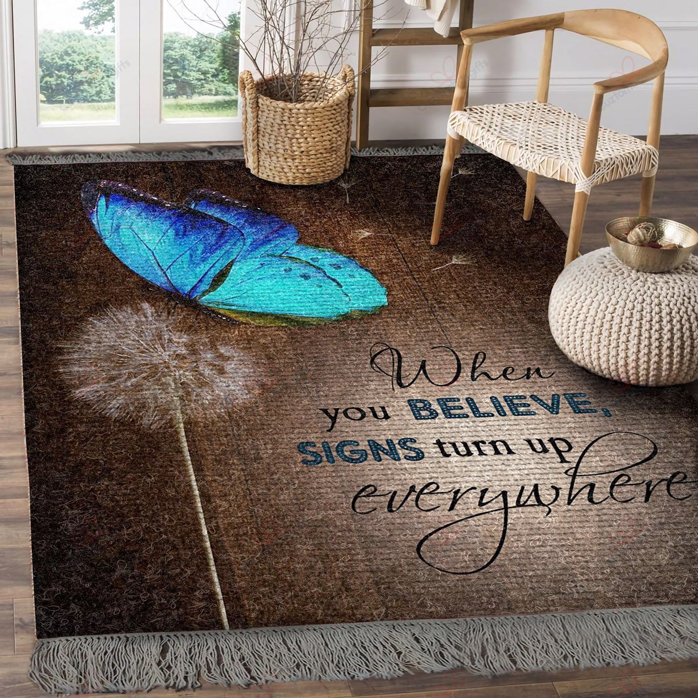 Butterfly When You Believe Rug Sport Decor Gift Floor Decor Living Room Carpet Rug Area Rug - 6763c8a3a086 Butterfly When You Believe Rug Sport Decor Gift Floor Decor Living Room Carpet Rug Area Rug - 6763c8a3a086