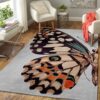 Butterfly Wing Rug Sport Decor Gift Floor Decor Living Room Carpet Rug Area Rug - 8c6d30e890f8