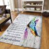 Butterfly You Walk With Us Forever Rug Sport Decor Gift Floor Decor Living Room Carpet Rug Area Rug - 068d63dc08e0