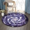 Cabbage Round Carpet Floor Rug Living Room Bedroom Decor Round Area Rug Carpet